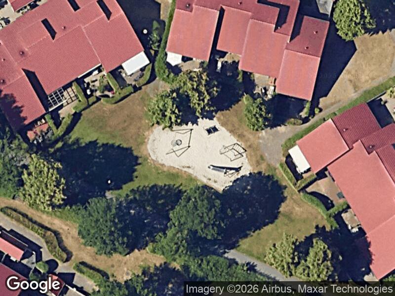 Satellitfoto af Legepladsen v. Hindehøjen