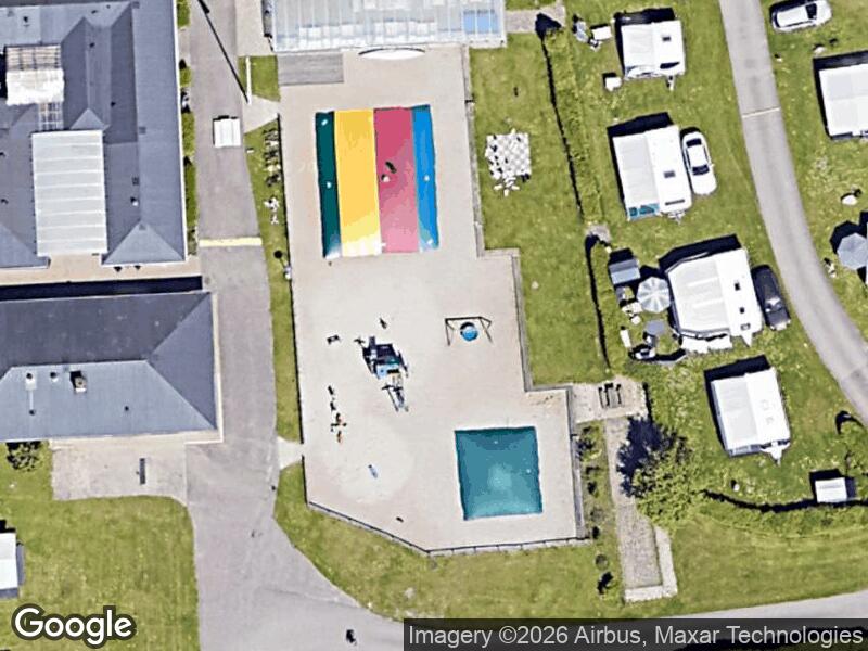 Satellitfoto af Legepladsen v. Langebjerg