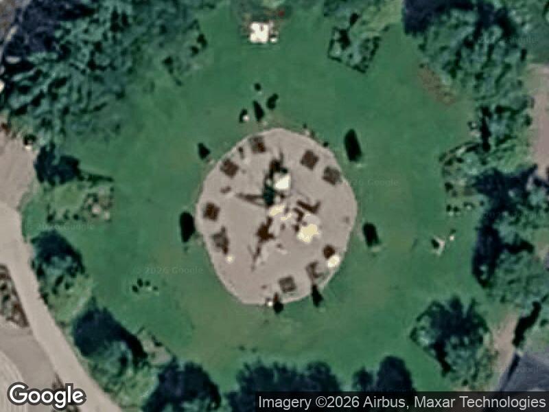 Satellitfoto af Legepladsen v. Legindvej