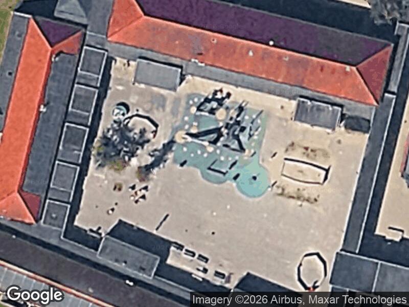 Satellitfoto af Legepladsen v. Hillerødsholmsalle
