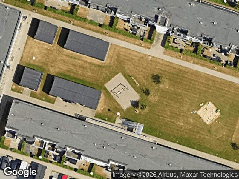 Satellitfoto af Legepladsen v. Marie Curies Alle