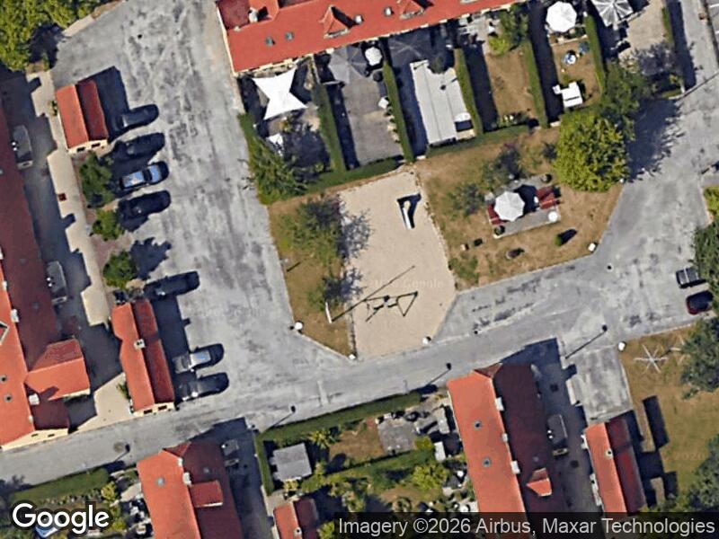 Satellitfoto af Legepladsen v. Otto Busses Vej