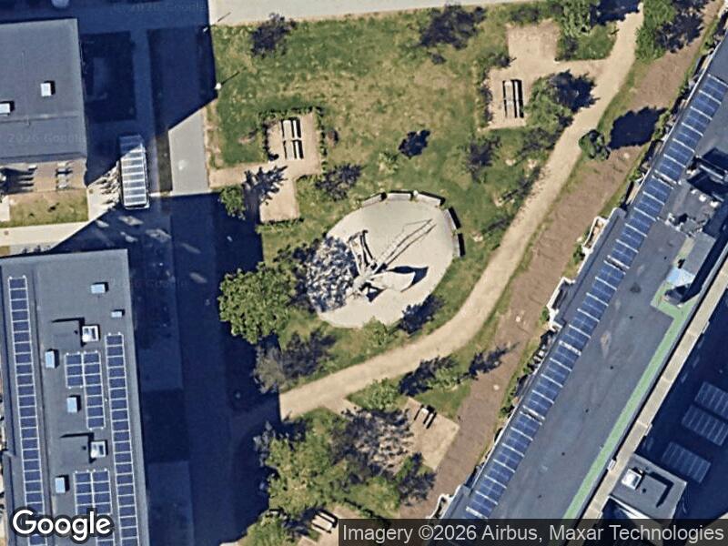 Satellitfoto af Legepladsen v. Hibiscusvej