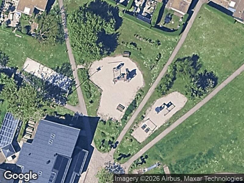Satellitfoto af Legepladsen v. Hedelyngen