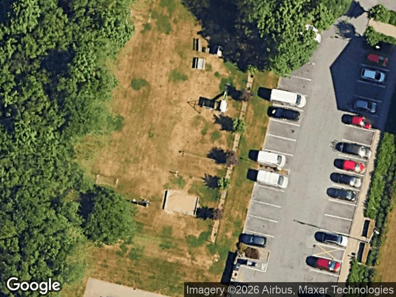 Satellitfoto af Legepladsen v. Perikumvej