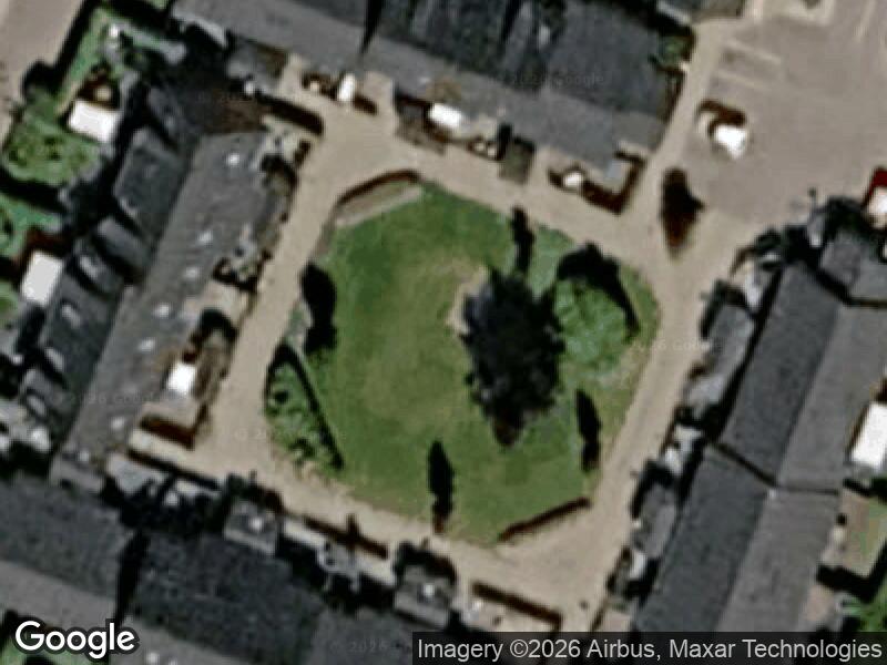 Satellitfoto af Legepladsen v. Straussvej