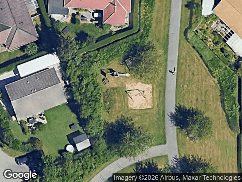 Satellitfoto af Legepladsen v. Holme Parkvej
