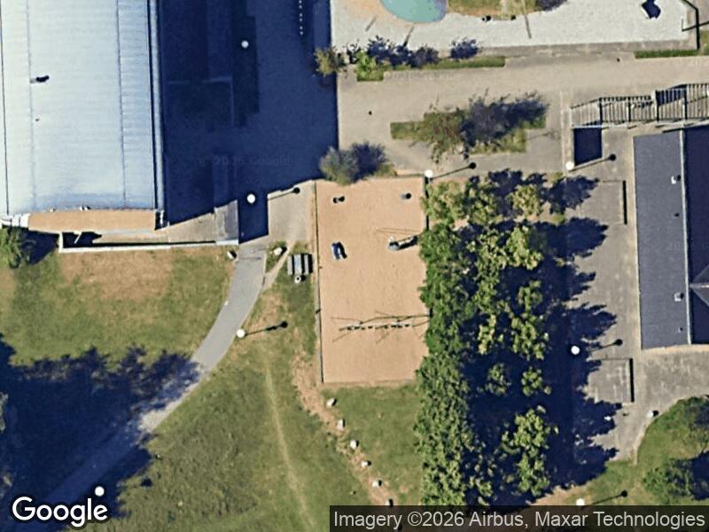 Satellitfoto af Legepladsen v. Birkeparken