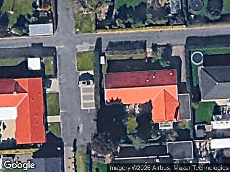 Satellitfoto af Legepladsen v. Klaus Berntsens Vej