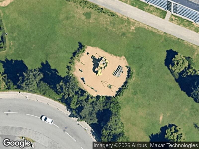 Satellitfoto af Legepladsen v. Tjelevej