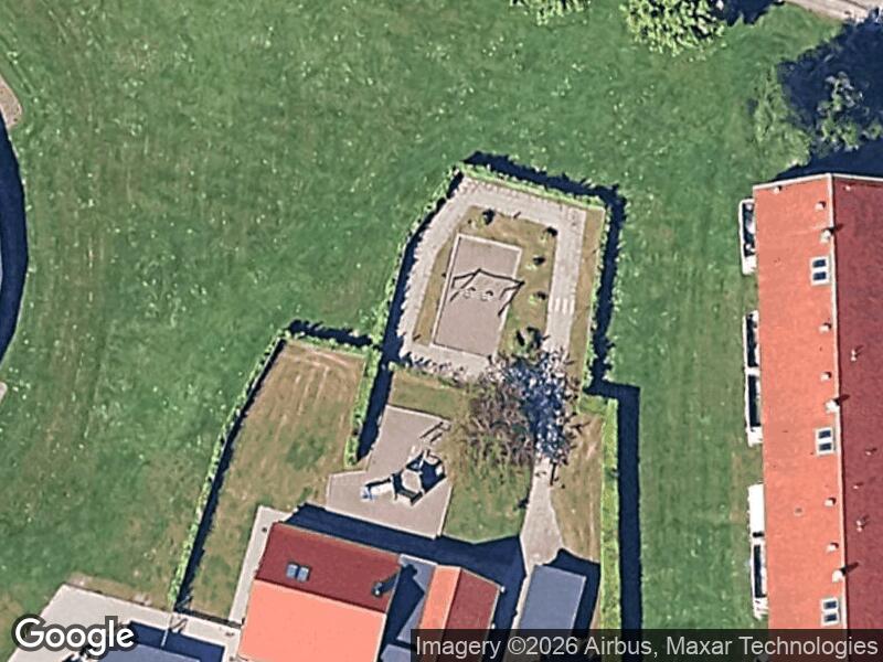 Satellitfoto af Legepladsen v. Fuglemosen