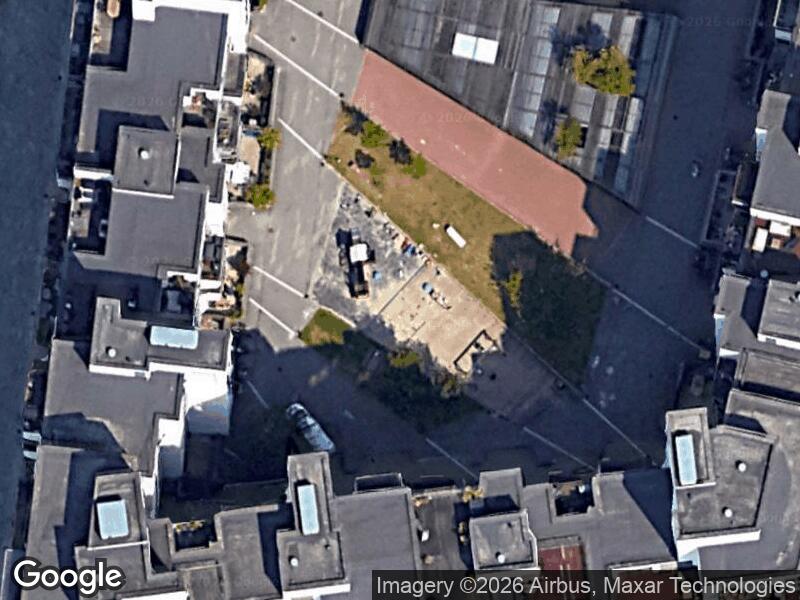 Satellitfoto af Legepladsen v. Robert Jacobsens Vej