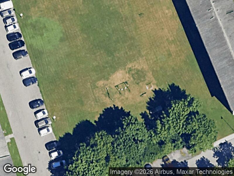 Satellitfoto af Legepladsen v. Sletterhagevej