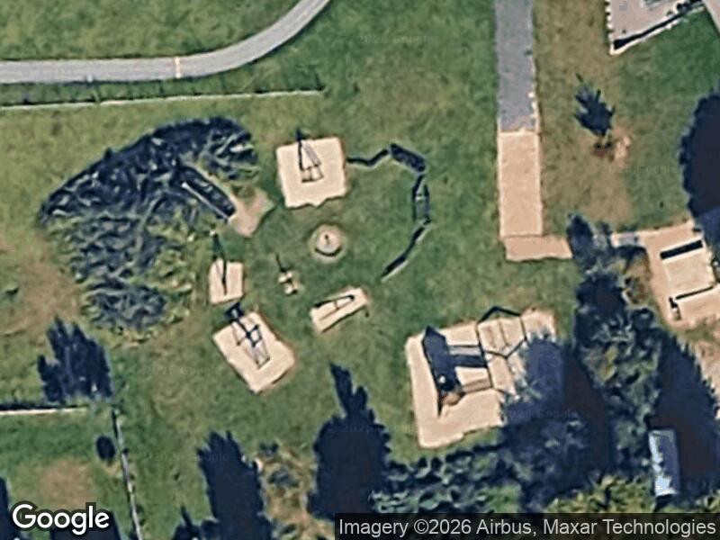 Satellitfoto af Legepladsen v. Skovvej