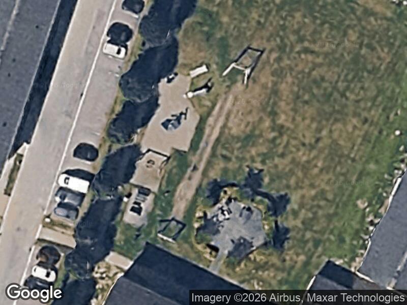 Satellitfoto af Legepladsen v. Hedelyparken