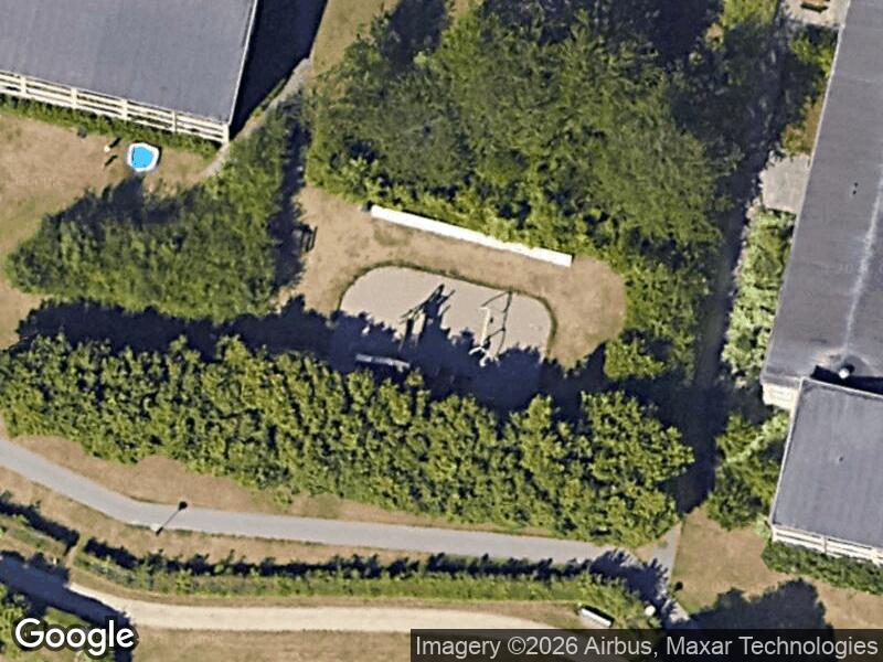 Satellitfoto af Legepladsen v. Ruten