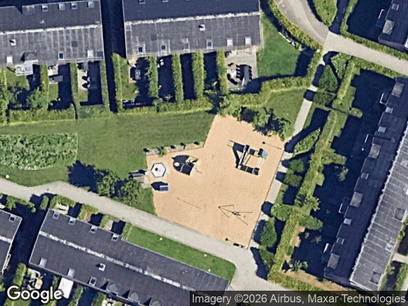 Satellitfoto af Legepladsen v. Bøgeskovparken