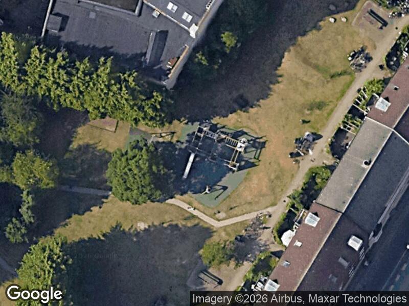 Satellitfoto af Legepladsen v. Griffenfeldsgade